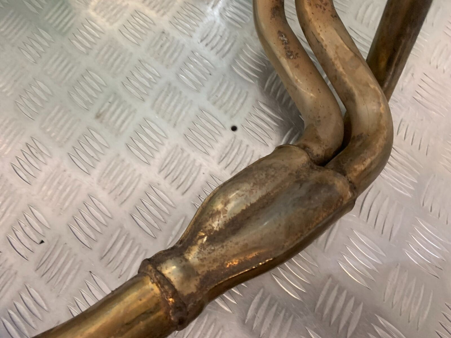 TRIUMPH 955I SPRINT RS EXHAUST DOWNPIPE  YEAR 1999-04 (STOCK 989)