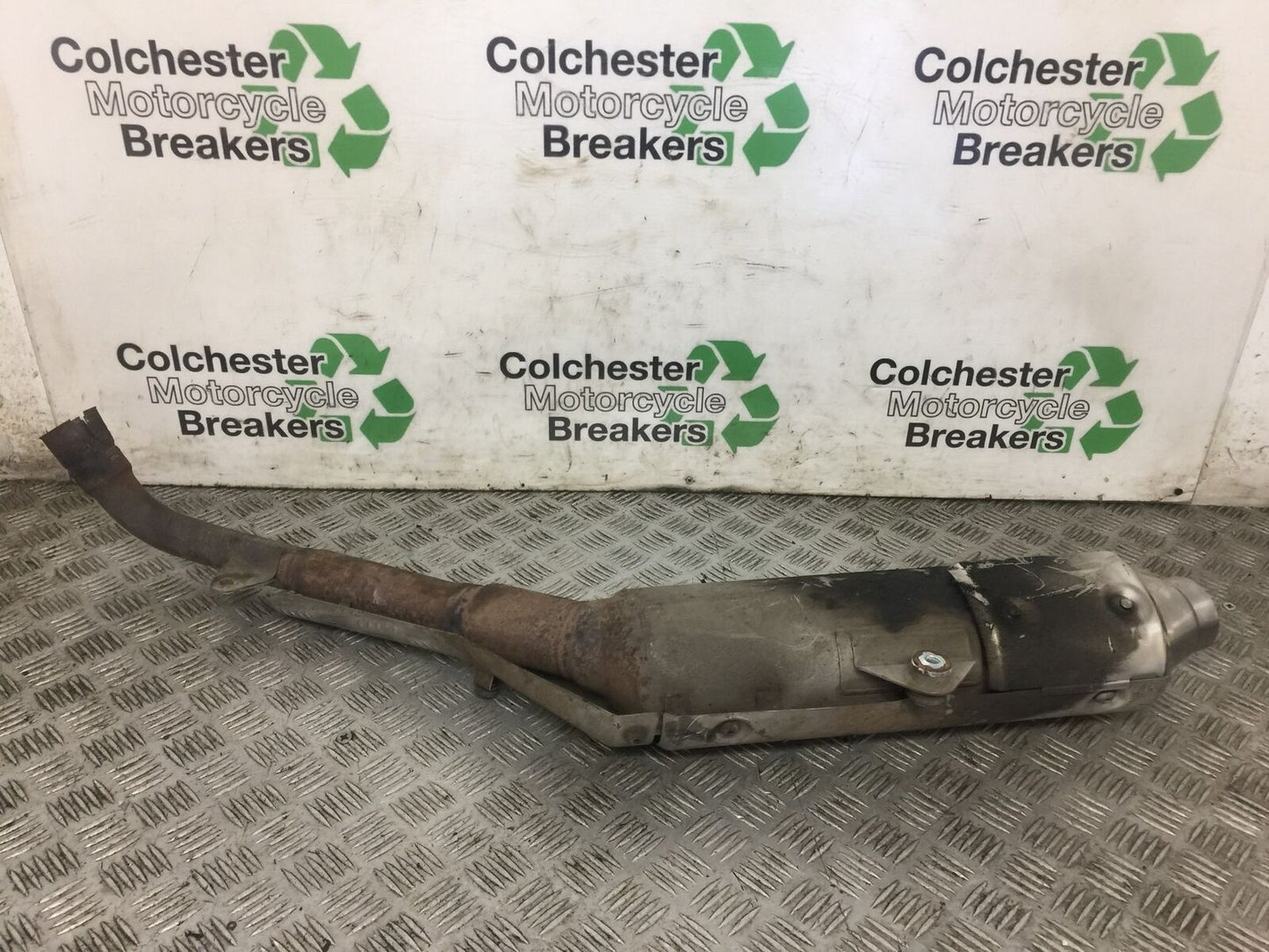 HONDA XL1000 VARADERO LEFT SILENCER  YEAR 2002 (STOCK 595)