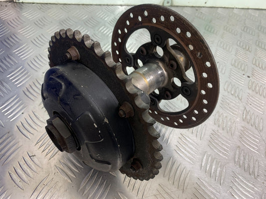 TRIUMPH T509 SPEED TRIPLE REAR HUB DISC AND SHAFT  YEAR 1997-1998 (CMB1144)