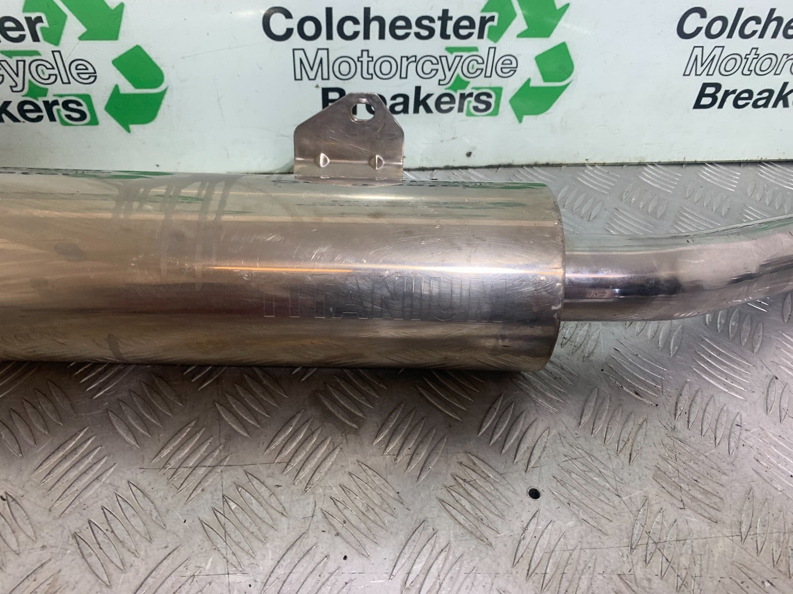 KAWASAKI ZX9R ZX9 E1 SILENCER AND LINK PIPE    YEAR 2000-01 (CMB1171)