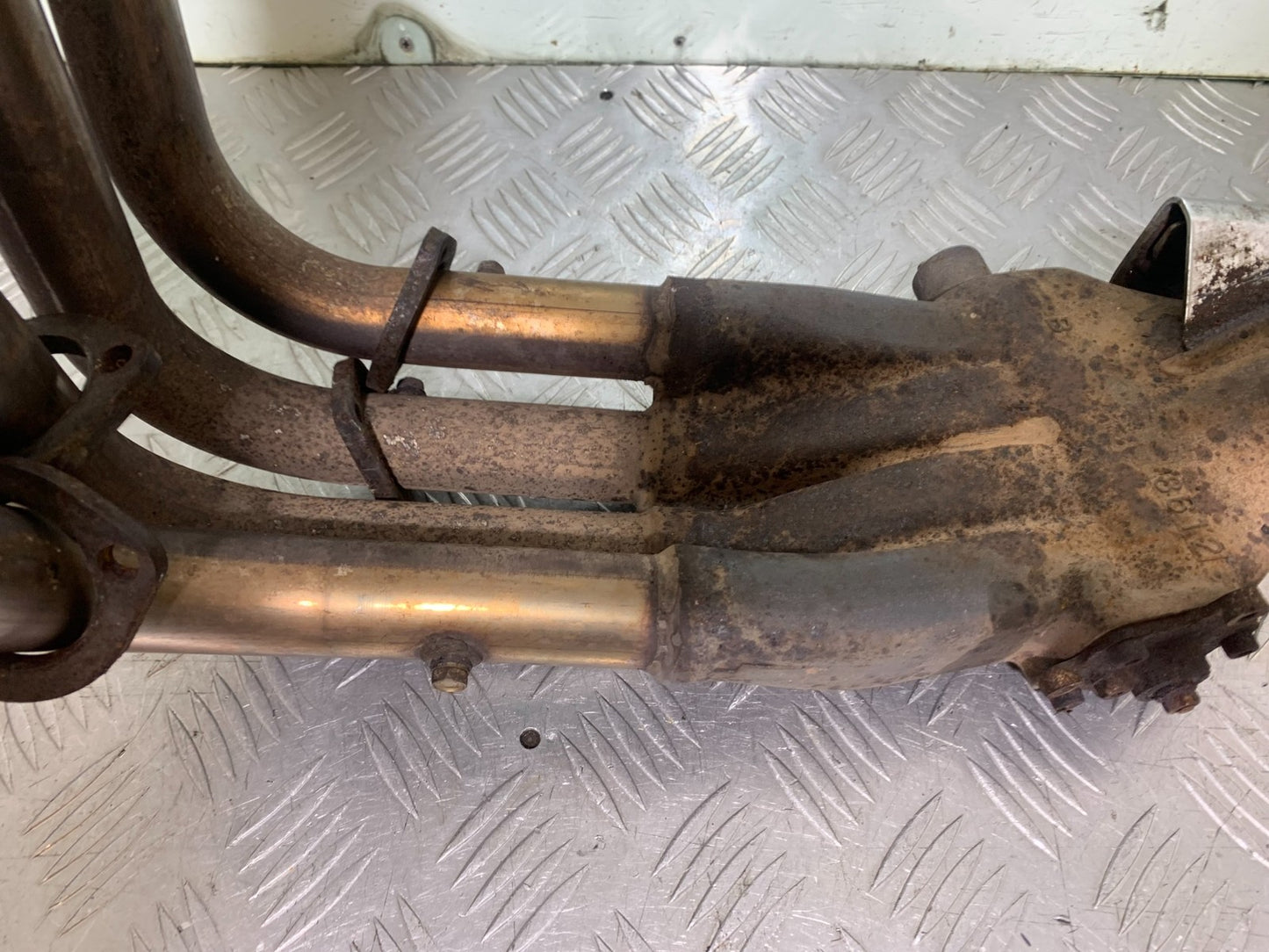 YAMAHA YZF R1 4XV EXHAUST DOWNPIPES YEAR 1998-99 (CMB1291)