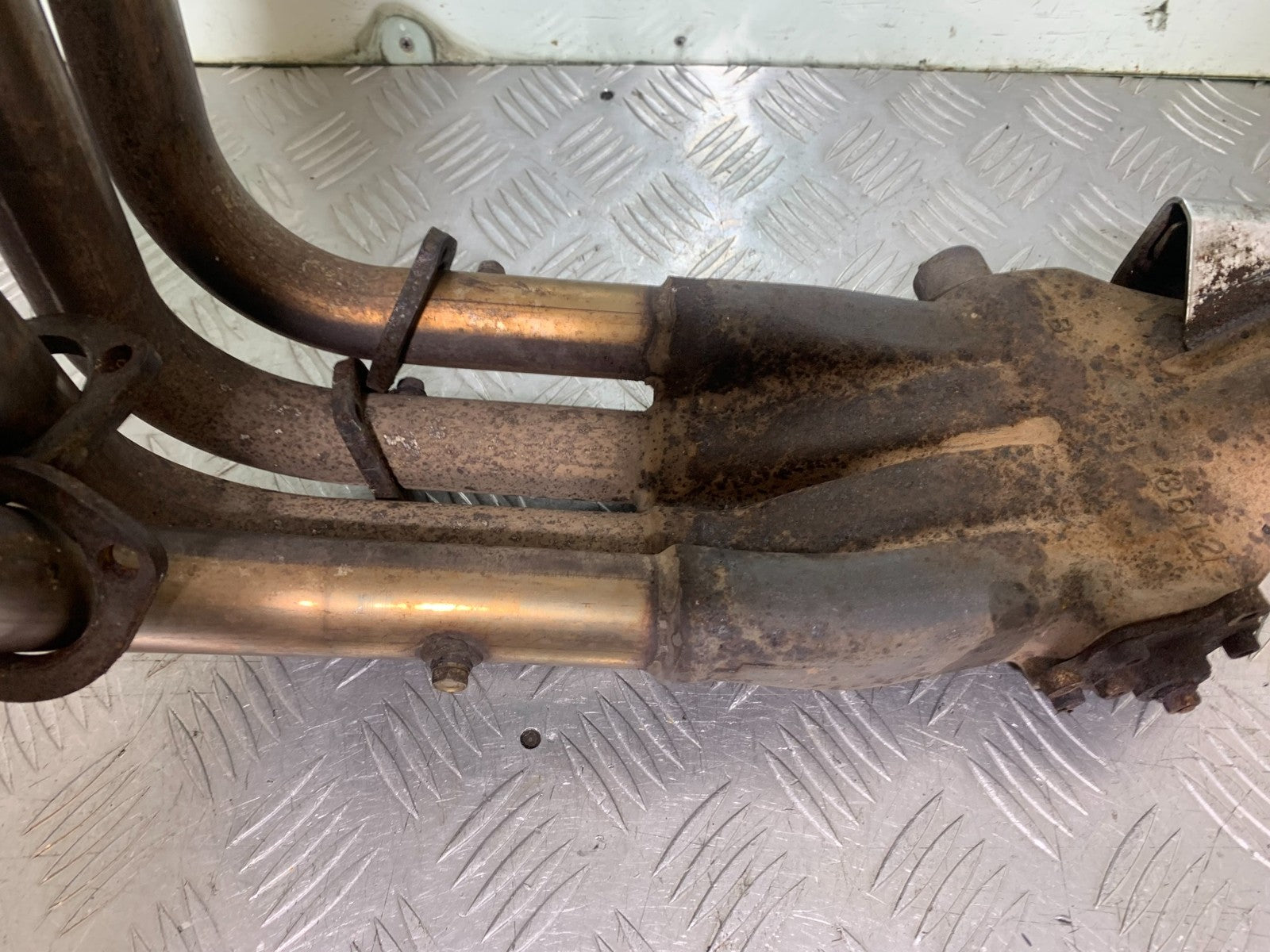 YAMAHA YZF R1 4XV EXHAUST DOWNPIPES YEAR 1998-99 (CMB1291)