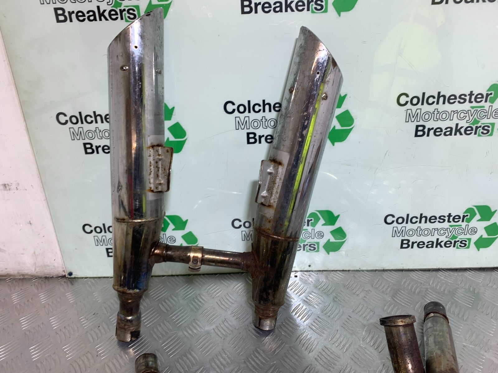 SUZUKI VS1400 VS 1400 INTRUDER EXHAUST   YEAR 1988 (CMB1077)