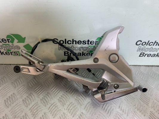 HONDA NC750 NC 750 X FRONT RIGHT HANGER AND PEGS YEAR 2019 (CMB1223)