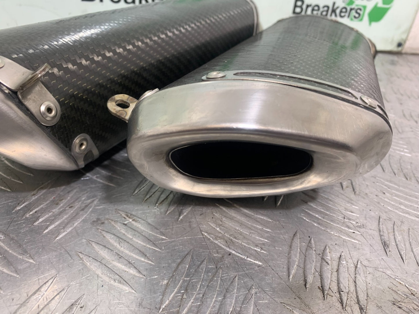DUCATI 1198 S TERMIGNONI CARBON SILENCERS YEAR 2009-2011 (CMB1219)