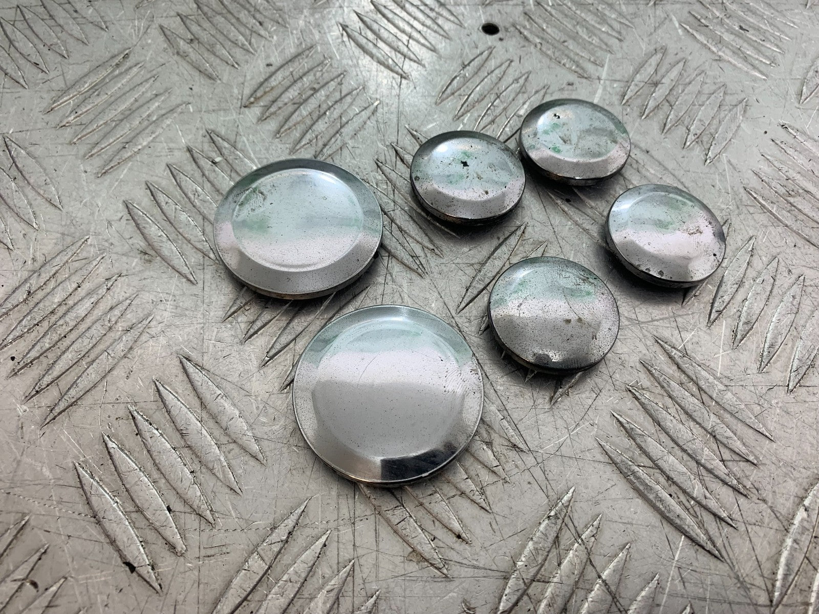KAWASAKI ZZR1100 D CHROME FRAME CAPS  YEAR 1993-2001 (CMB1289)