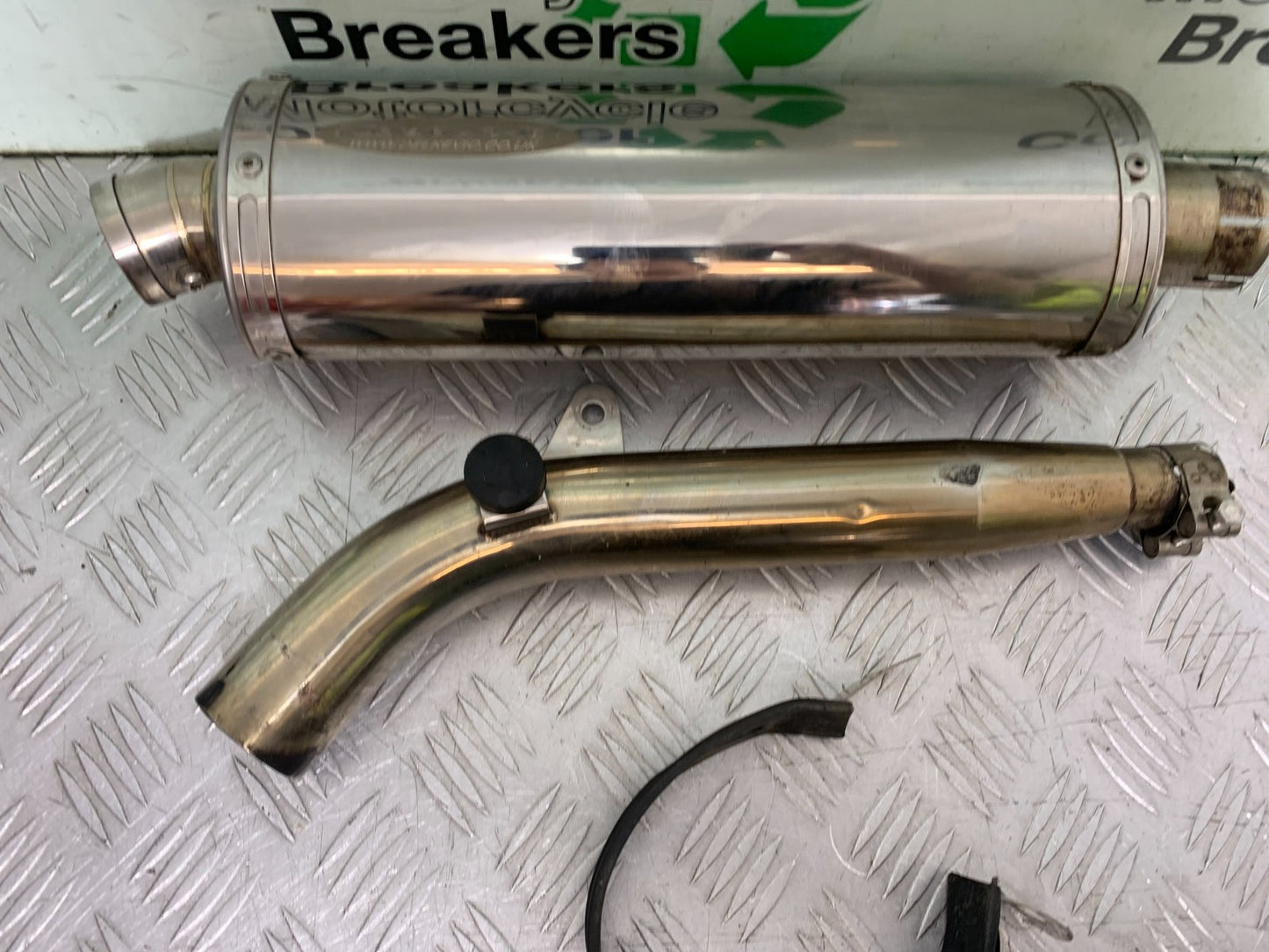HONDA XL125 VARADERO DELKEVIC SILENCER   YEAR 2001-2006  (CMB1304)