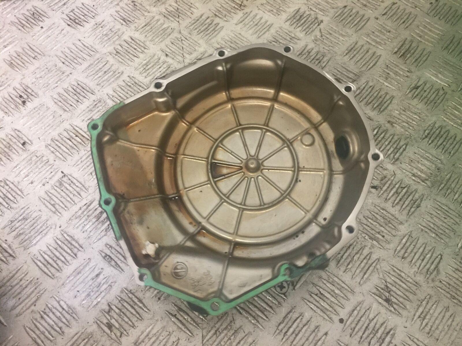 HONDA CBR1100 BLACKBIRD CLUTCH COVER  YEAR 2001 (STOCK 390)