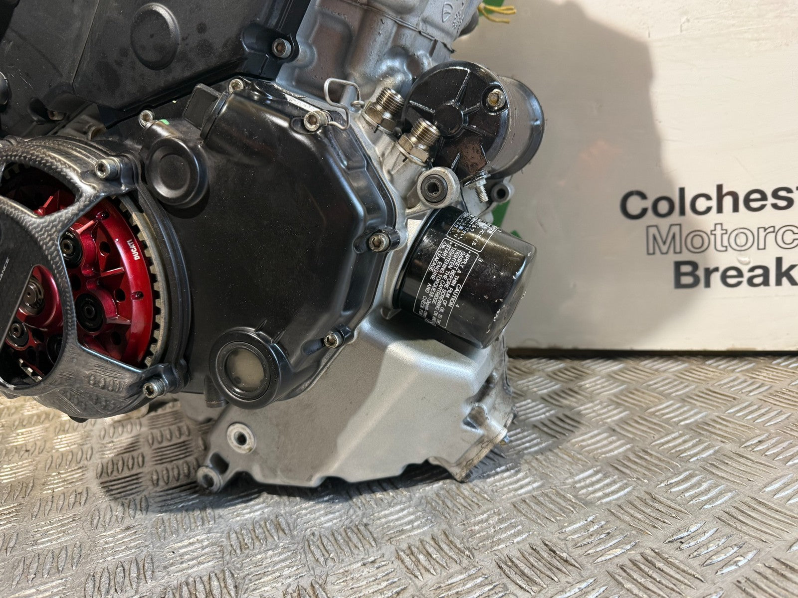 DUCATI 1198 S ENGINE YEAR 2009-2011 (CMB1219) - LOW MILES!