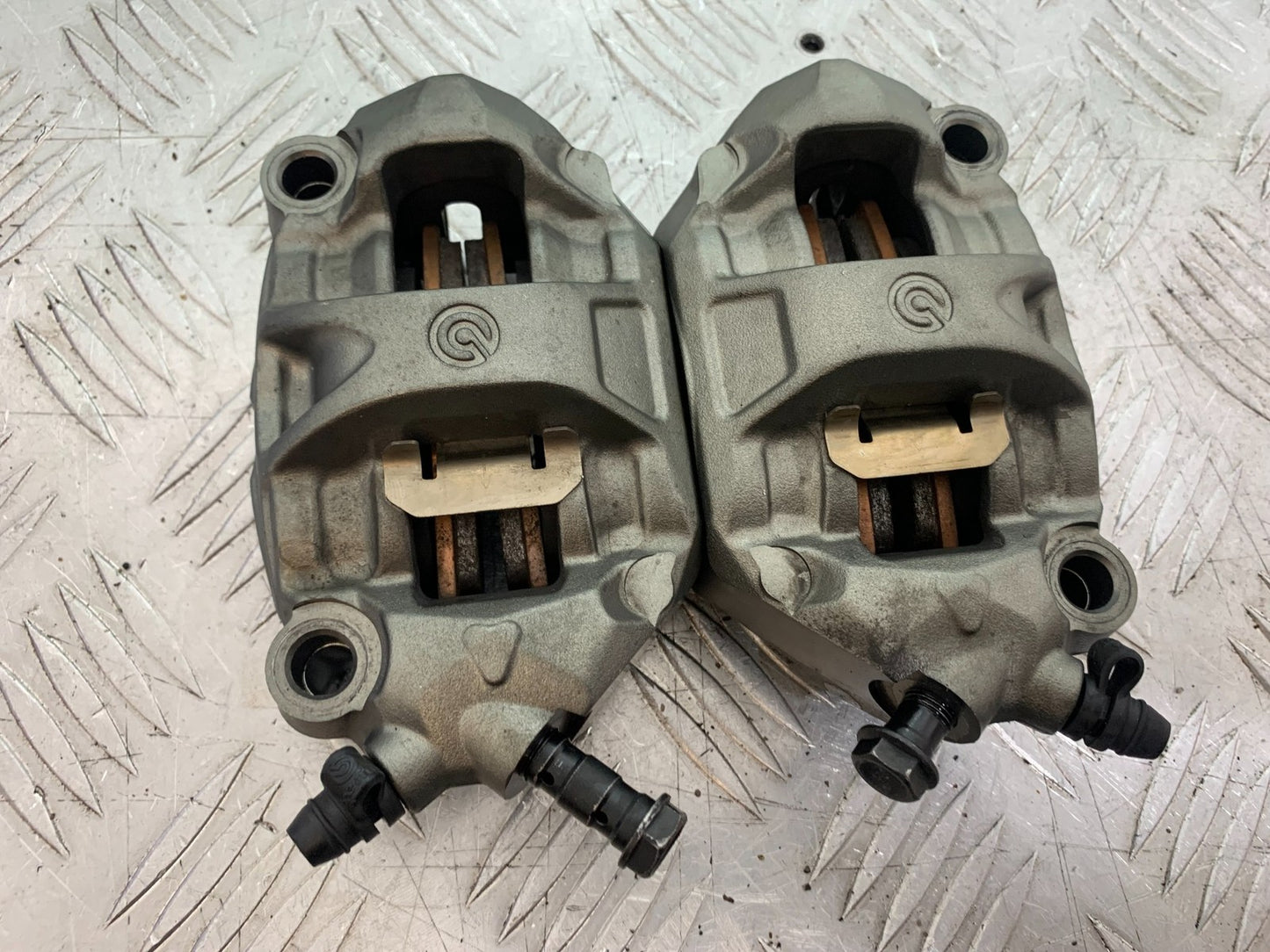 DUCATI 1299 PANIGALE BREMBO FRONT BRAKE CALIPERS  YEAR 2016 (CMB 1187)