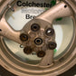 DUCATI 600ss 600 ss REAR WHEEL (GOOD TYRE)   YEAR 1991-98 (STOCK 987)