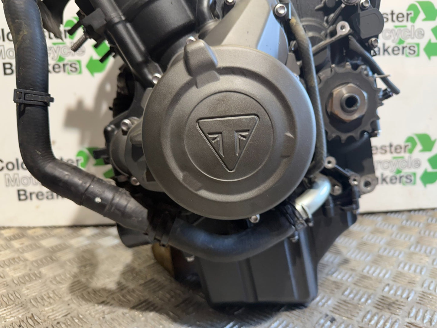 TRIUMPH TRIDENT 660 ENGINE YEAR 2021-2024 (CMB1295) - ONLY 2,700 MILES!