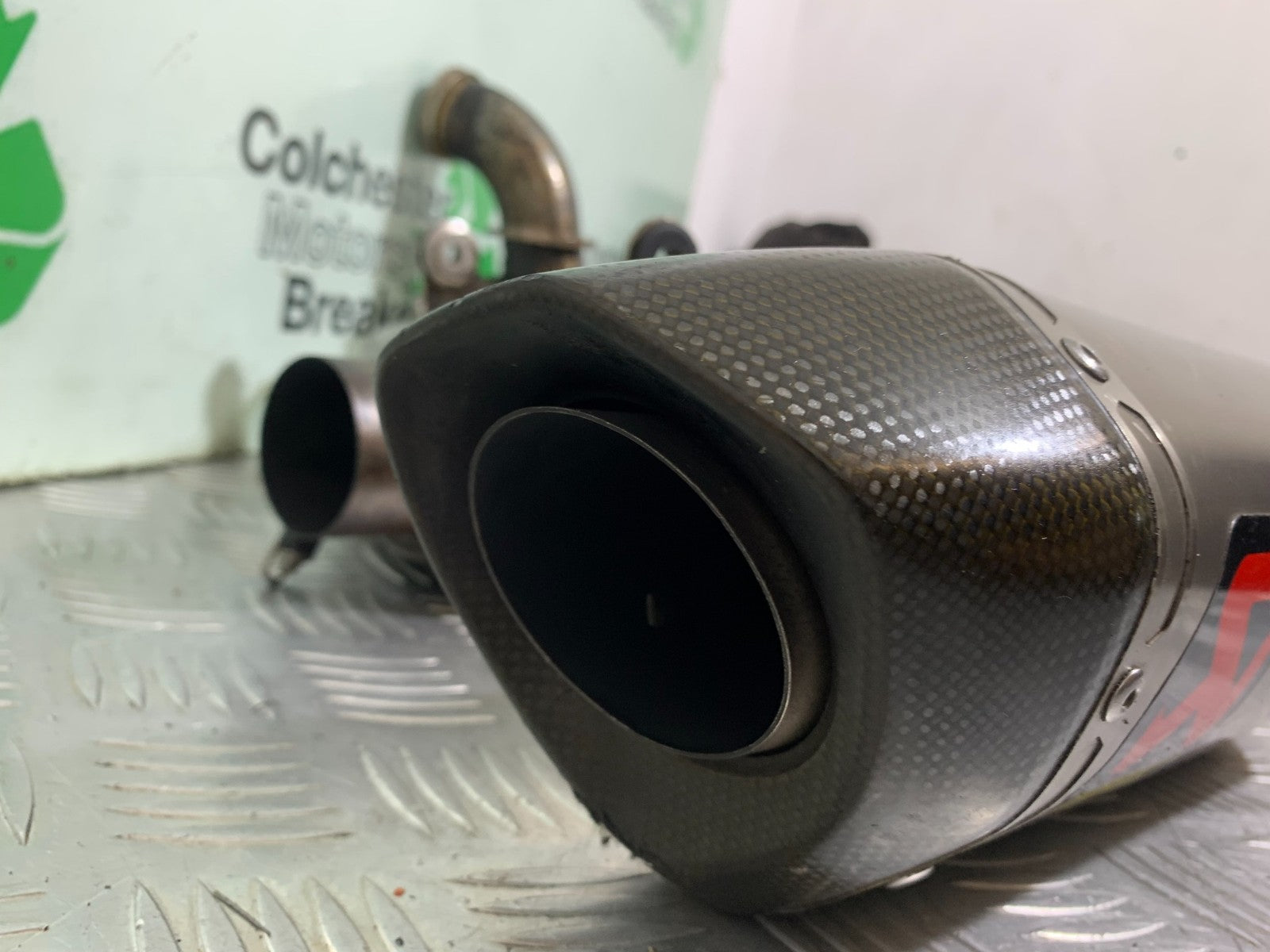 KTM 690 DUKE R LC4 AKRAPOVIC FULL EXHAUST SYSTEM YEAR 2012-2015  (CMB1180)