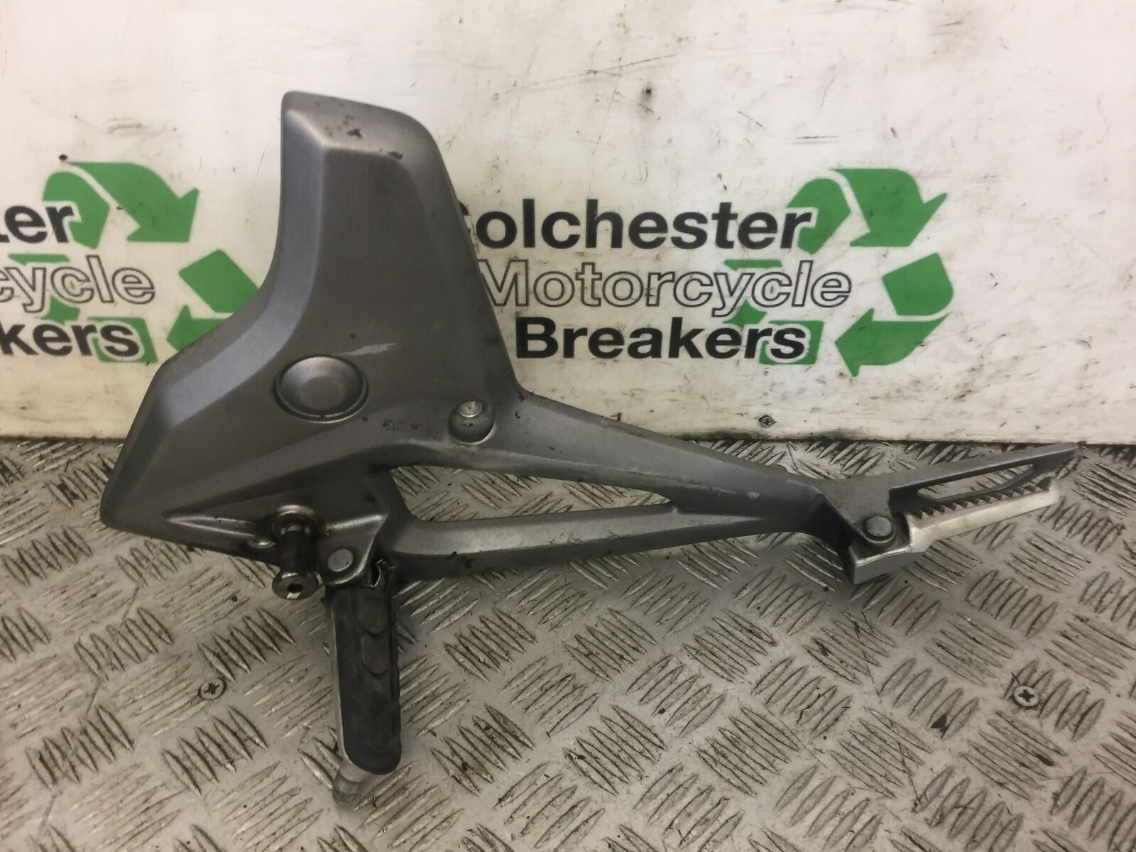 HONDA NC750 NC 750 LEFT HANGER AND PEGS   2014 (STOCK 533)