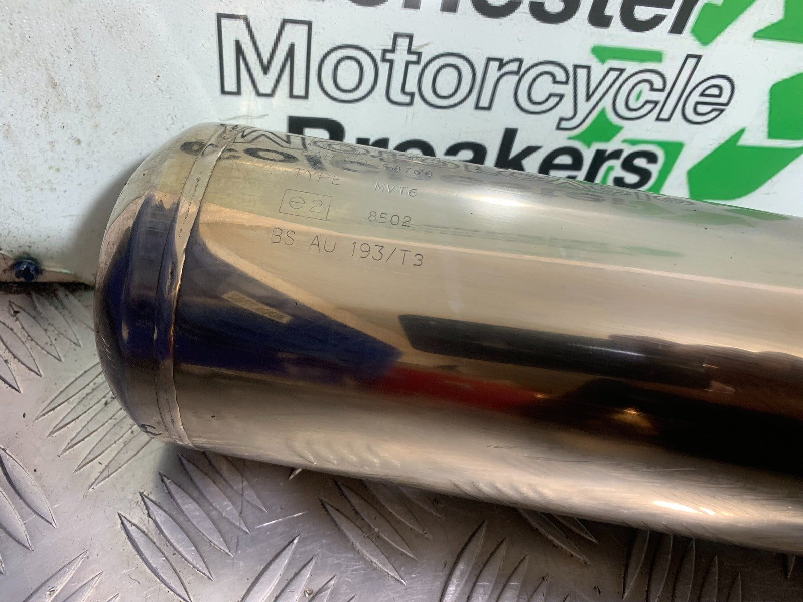 HONDA NTV 600 REVERE MOTAD EXHAUST YEAR 1988-1996  (CMB1281)