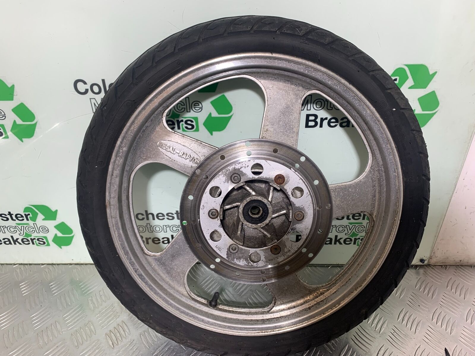 AJS DD125 REGAL RAPTOR FRONT WHEEL  YEAR 2007 (CMB1061)