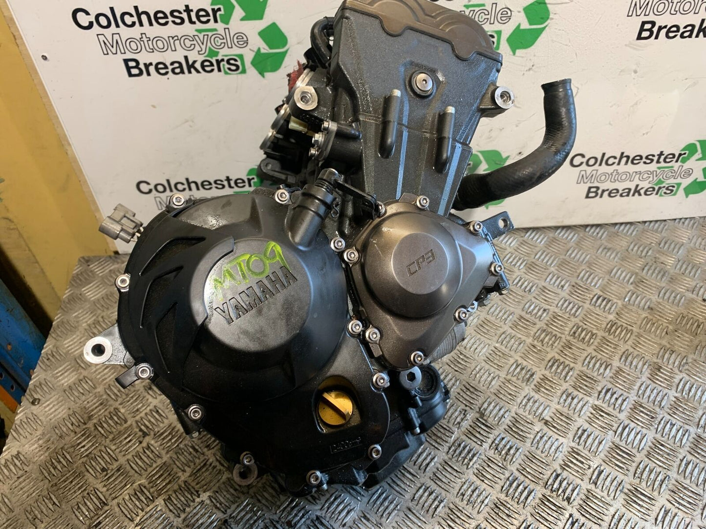 YAMAHA MT09 MT-09 ENGINE YEAR 2013-2016  (STOCK 997)