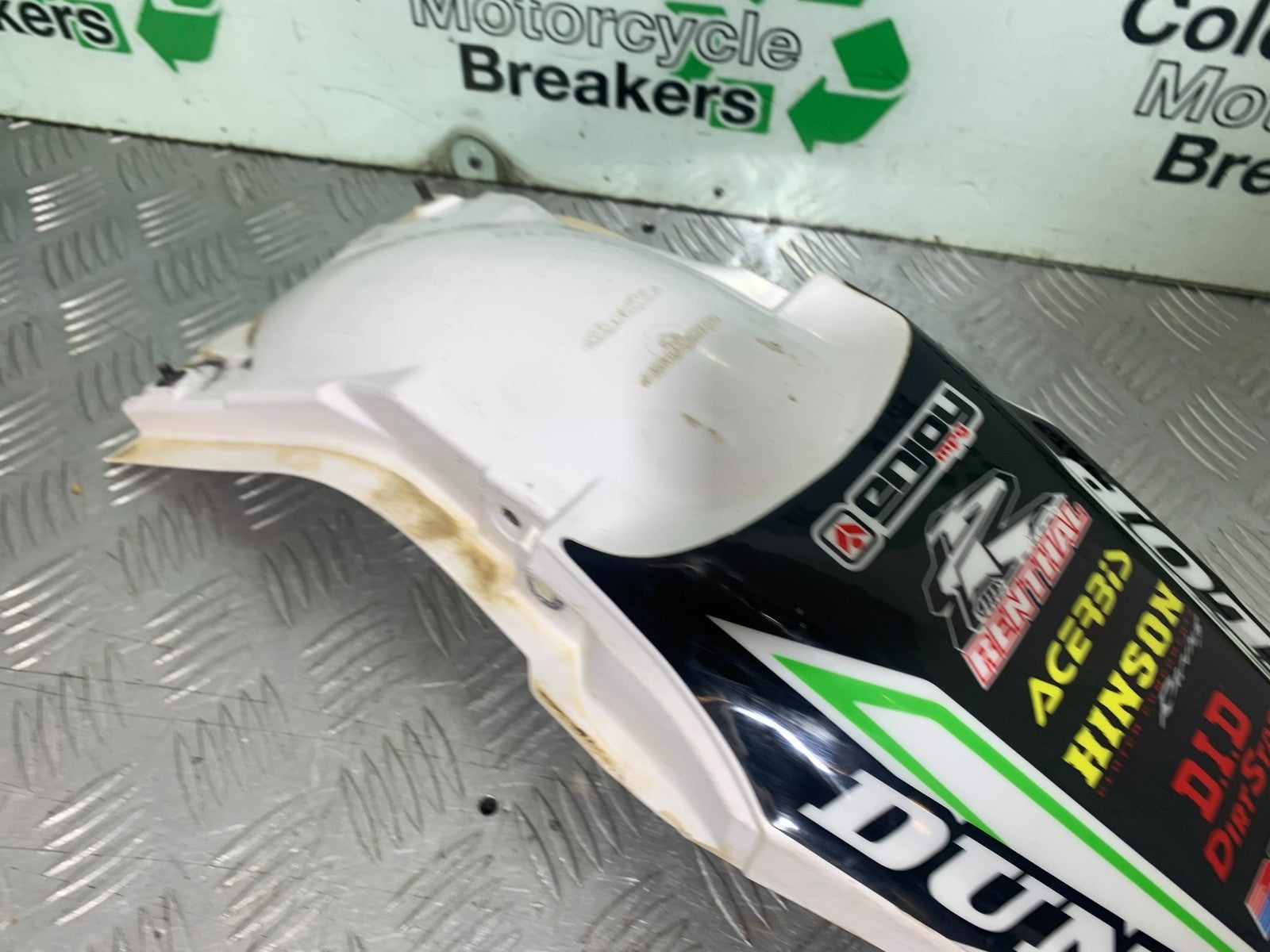 KAWASAKI KXF450 KXF 450 REAR MUDGUARD  YEAR 2013 CMB1217)
