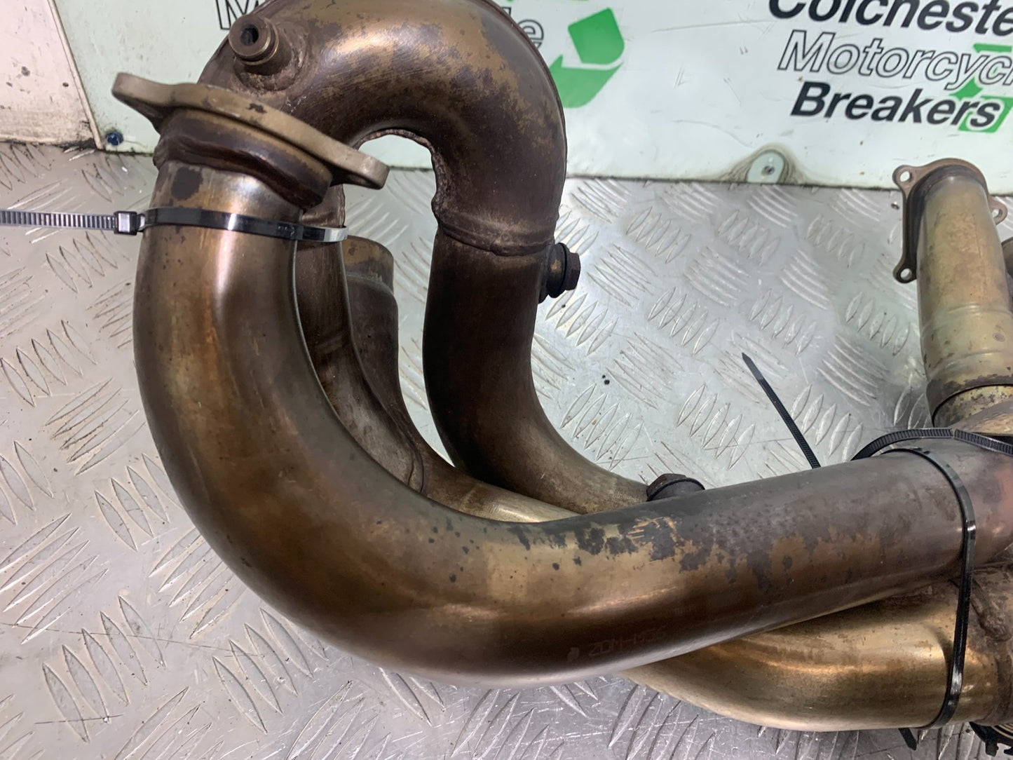 DUCATI 1198 S EXHAUST DOWNPIPES YEAR 2009-2011 (CMB1219)