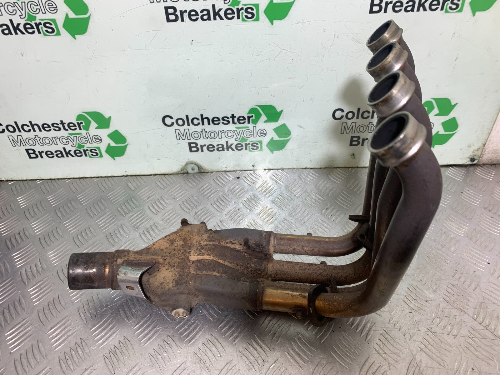 YAMAHA YZF R1 4XV EXHAUST DOWNPIPES YEAR 1998-99 (CMB1291)