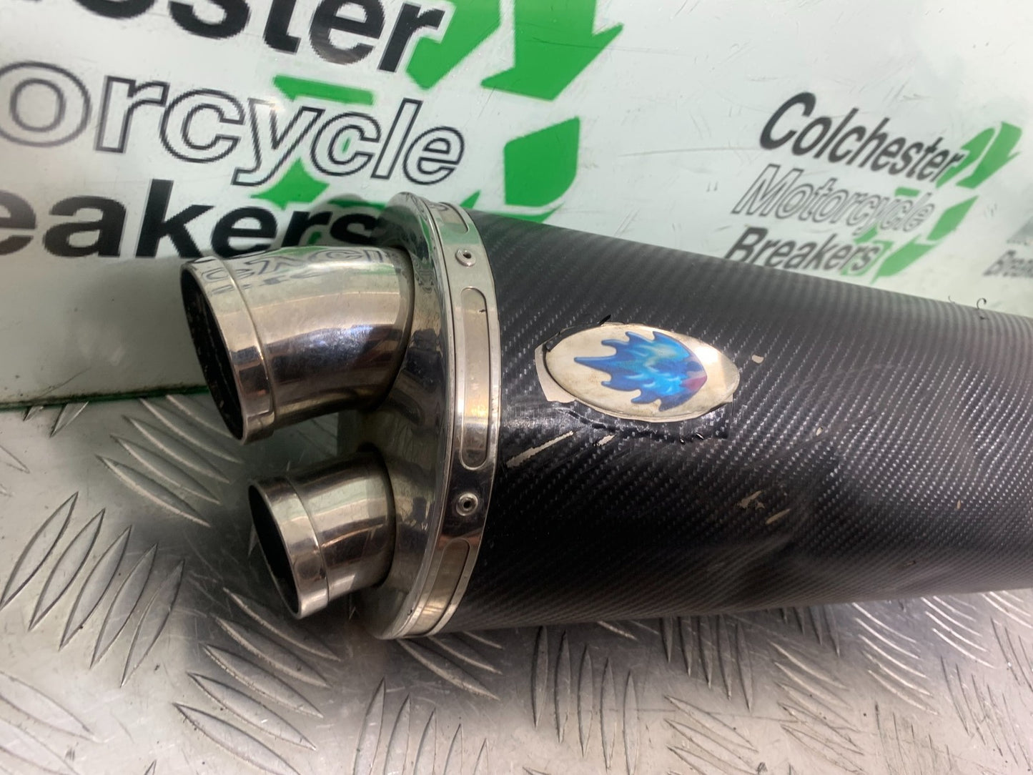 HONDA CBF600 CBF 600 BLUE FLAME SILENCER  YEAR 2004-07  (CMB1305)