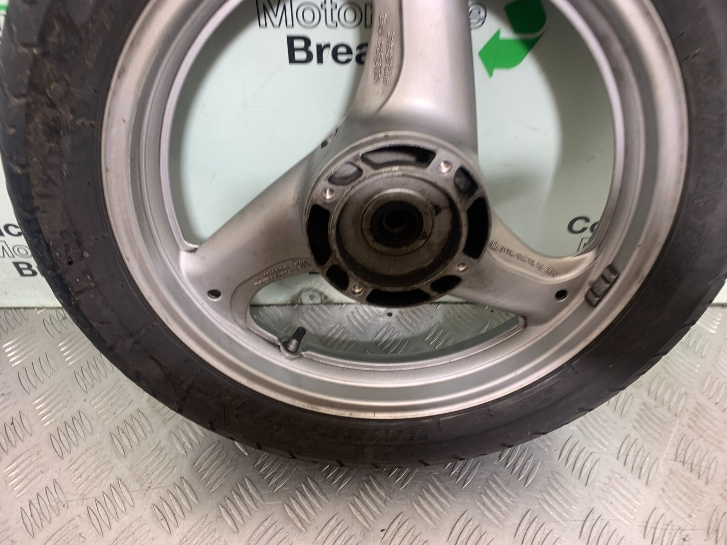 HONDA XL125 VARADERO REAR WHEEL   YEAR 2001-2006  (CMB1210)