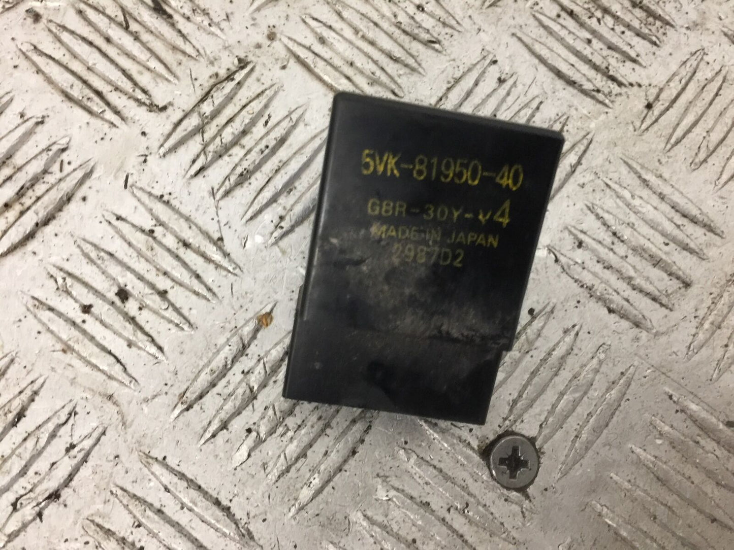 YAMAHA MT09 MT-09 MAIN RELAY  YEAR 2018 (STOCK 906)