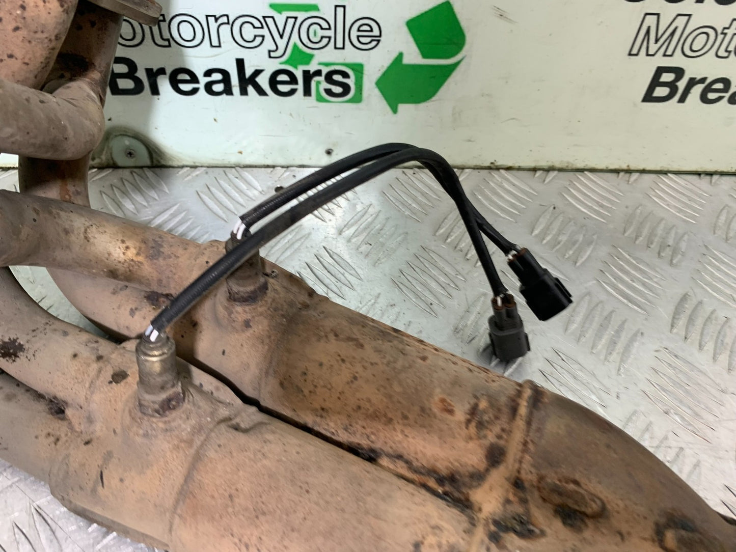 KAWASAKI GTR1400 GTR 1400 EXHAUST DOWNPIPES  YEAR 2007-2009 (CMB1306)