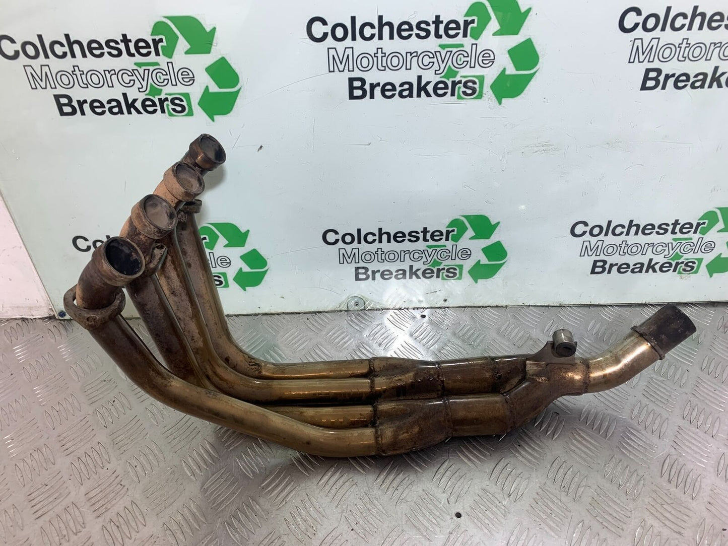 HONDA CBR600 CBR 600 F2 EXHAUST DOWNPIPES   YEAR 1991-1993 (CMB1114)