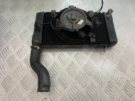 HONDA NT650 V DEAUVILLE RADIATOR AND FAN  YEAR 1999 (CMB1268)