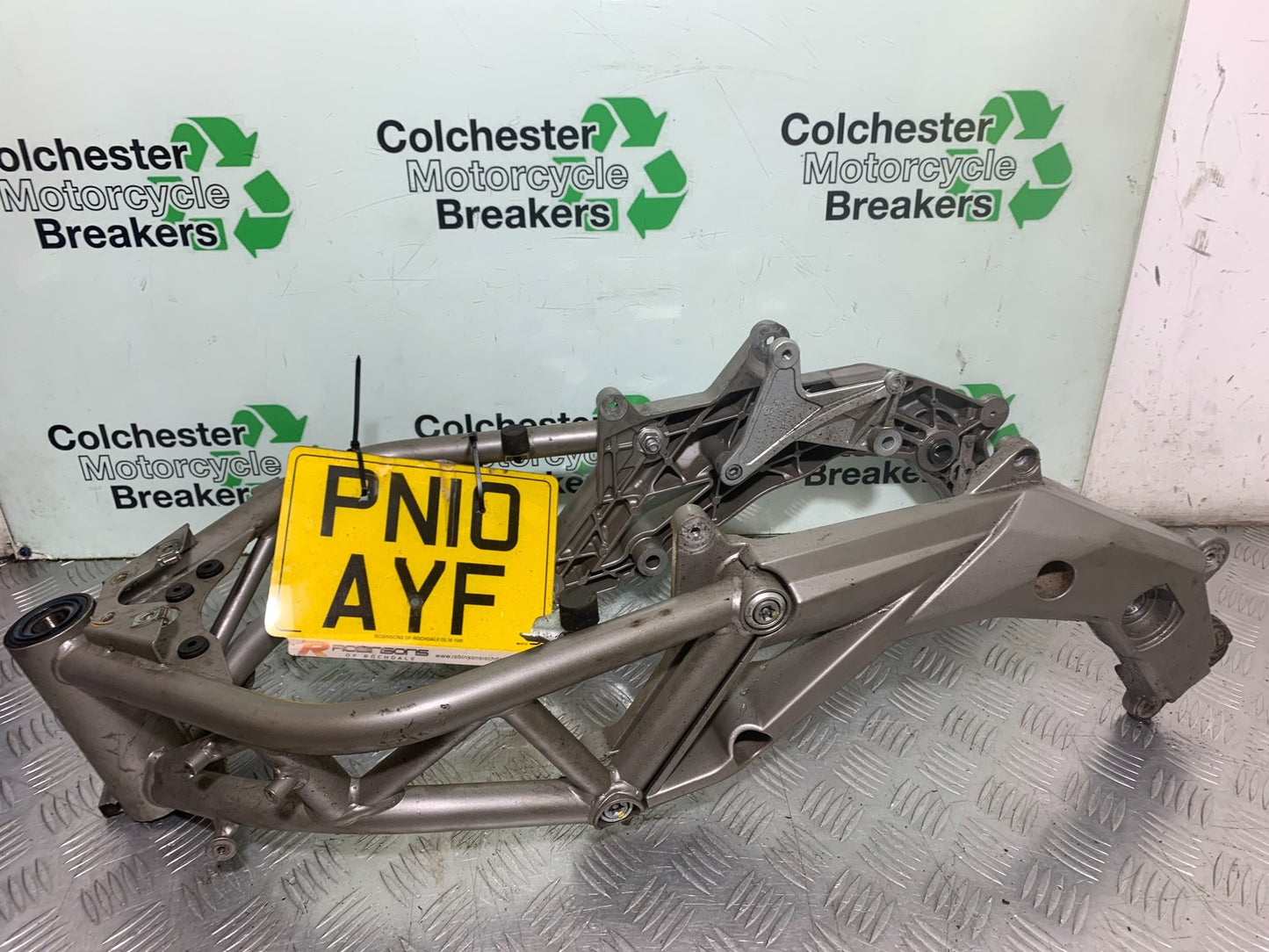 APRILIA SL750 SL 750 SHIVER FRAME REG LOG BOOK YEAR 2008-2016 (CMB1242)