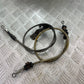 HONDA NTV 600 REVERE BRAIDED BRAKE LINES  YEAR 1988-1996  (CMB1281)