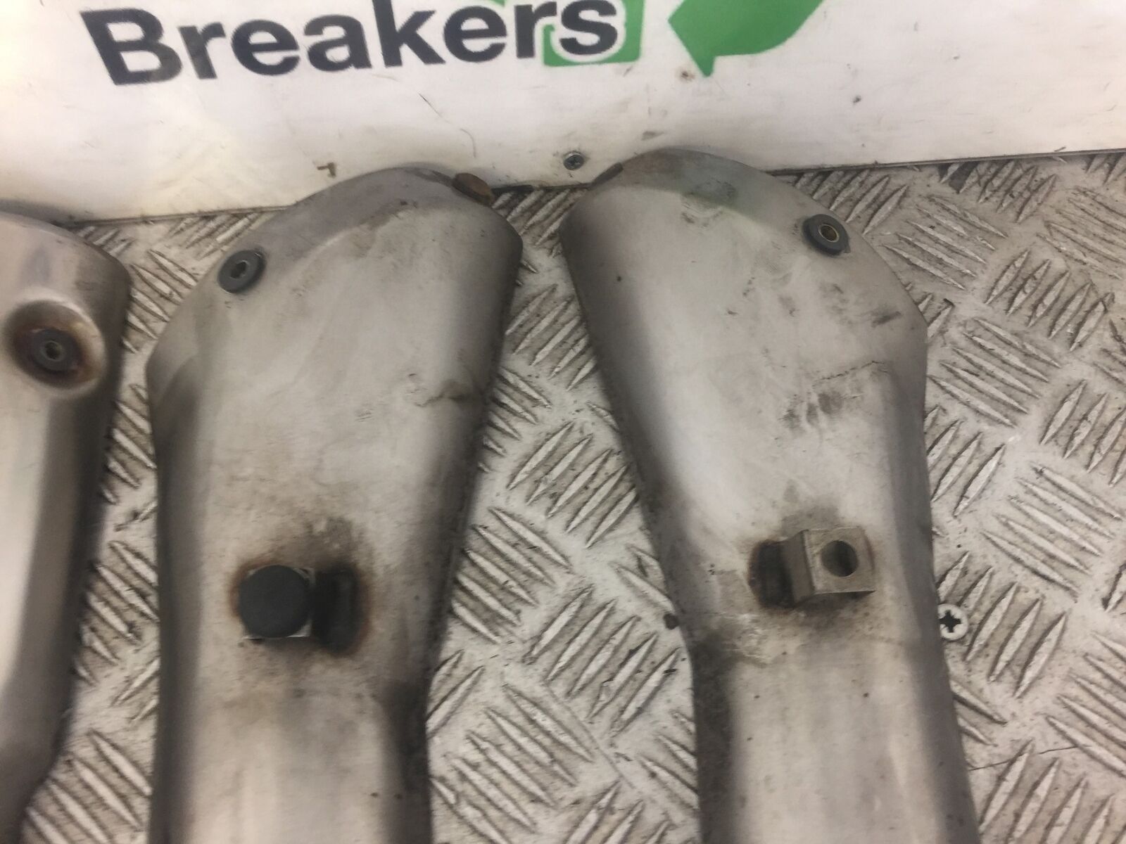 HONDA XL1000 VARADERO EXHAUST SHIELDS  YEAR 2000 (STOCK 343)