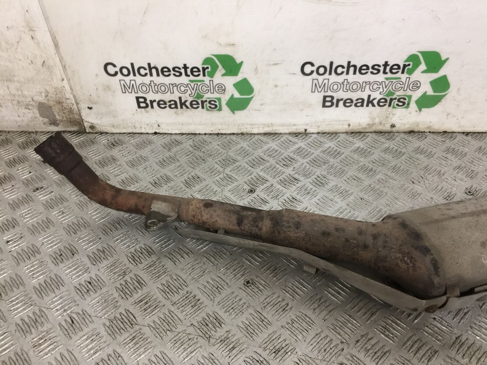 HONDA XL1000 VARADERO LEFT SILENCER   YEAR 2004 (STOCK 764)