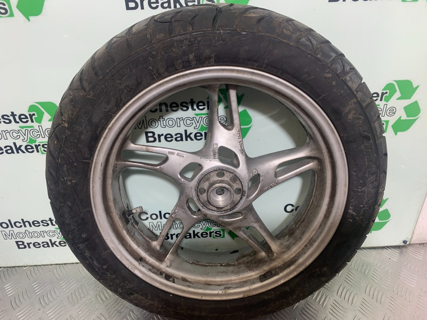 BMW K1200 K 1200 LT REAR WHEEL  YEAR 1999-07 (CMB1138)