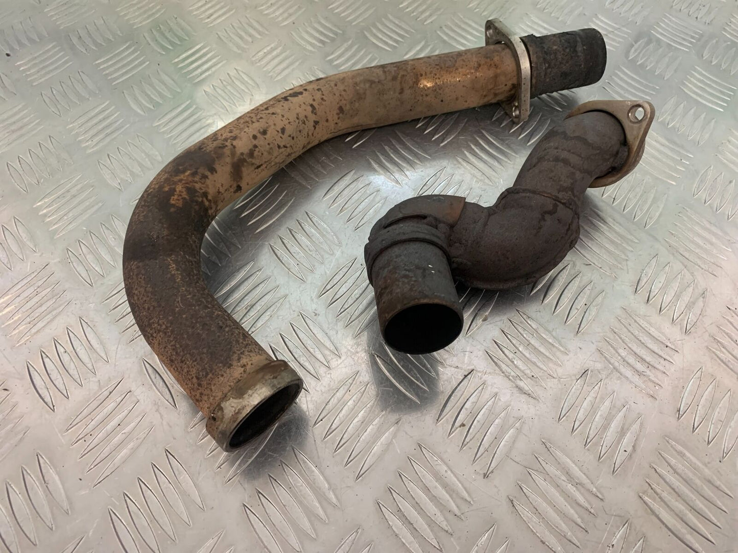 SUZUKI SV1000 SV 1000 K4 EXHAUST DOWNPIPES YEAR 2004 (STOCK 990)