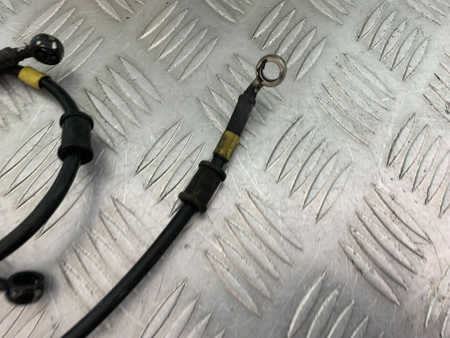 KAWASAKI Z750 Z 750 BRAIDED BRAKE LINES  YEAR 2004-2006  (CMB1104)
