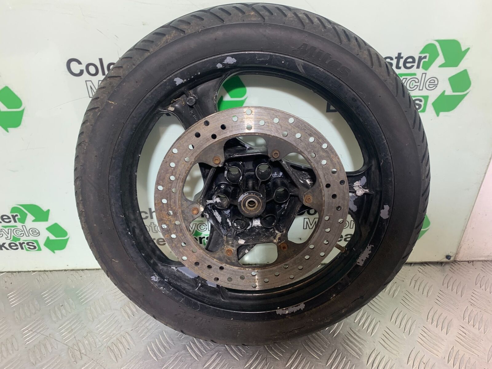 APRILIA RS50 RS 50 FRONT WHEEL AND DISC YEAR 1996-1998 (CMB1132)