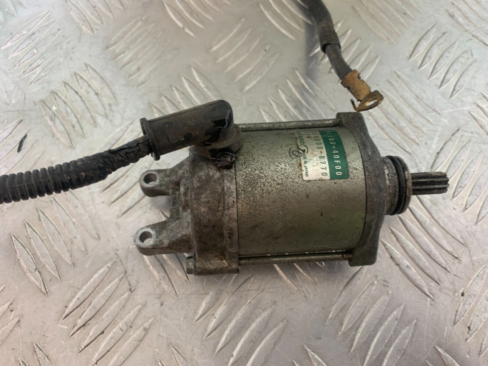 SUZUKI GSXR1000 K1 K2 STARTER MOTOR  YEAR 2001 (STOCK 753)