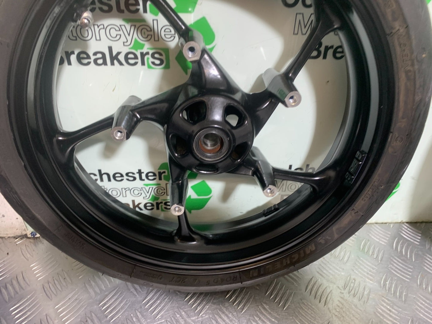TRIUMPH TRIDENT 660 FRONT WHEEL (GOOD TYRE)   YEAR 2021-2024 (CMB1295)