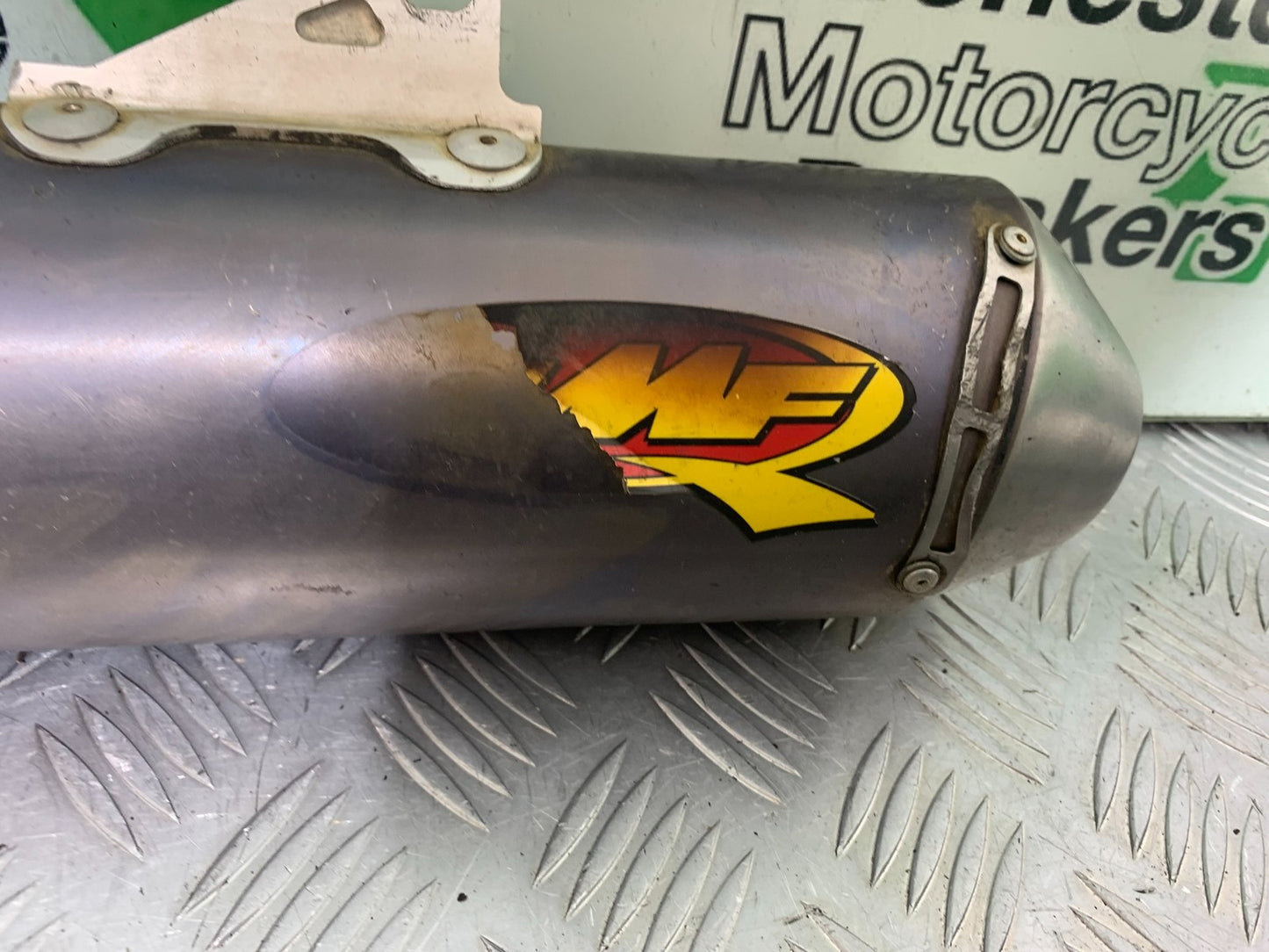 KAWASAKI KXF450 KXF 450 FMF SILENCER  YEAR 2013 CMB1217)