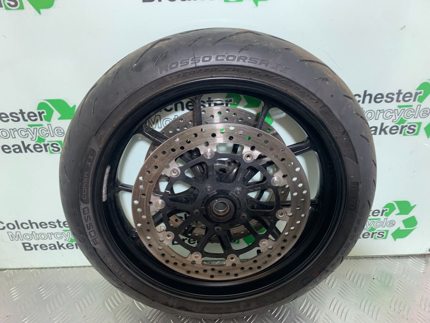DUCATI STREETFIGHTER 848 FRONT WHEEL AND DISCS   YEAR 2011-2016 (CMB1050)