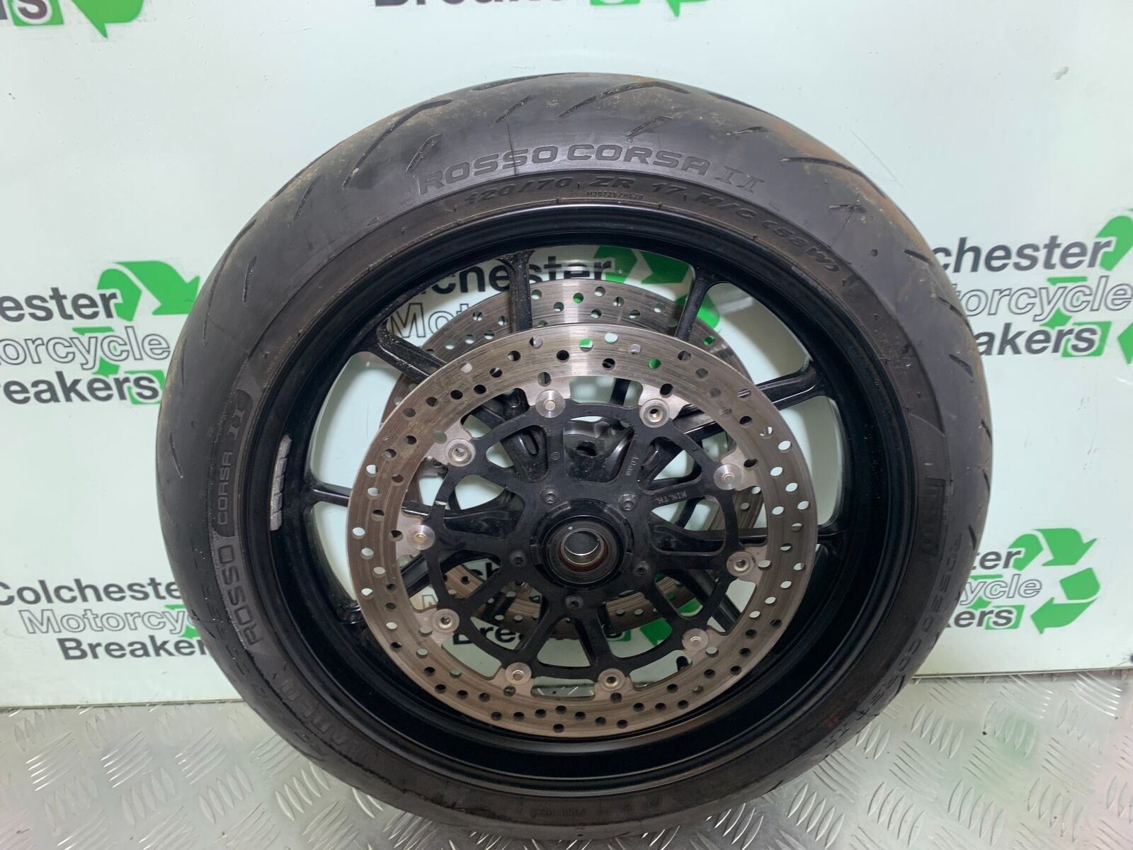 DUCATI STREETFIGHTER 848 FRONT WHEEL AND DISCS   YEAR 2011-2016 (CMB1050)