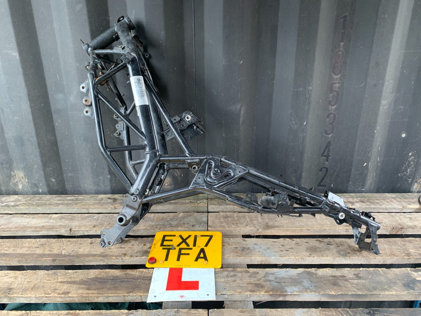 KTM DUKE 125 FRAME REG LOG BOOK  YEAR 2012-2016 (CMB1317)