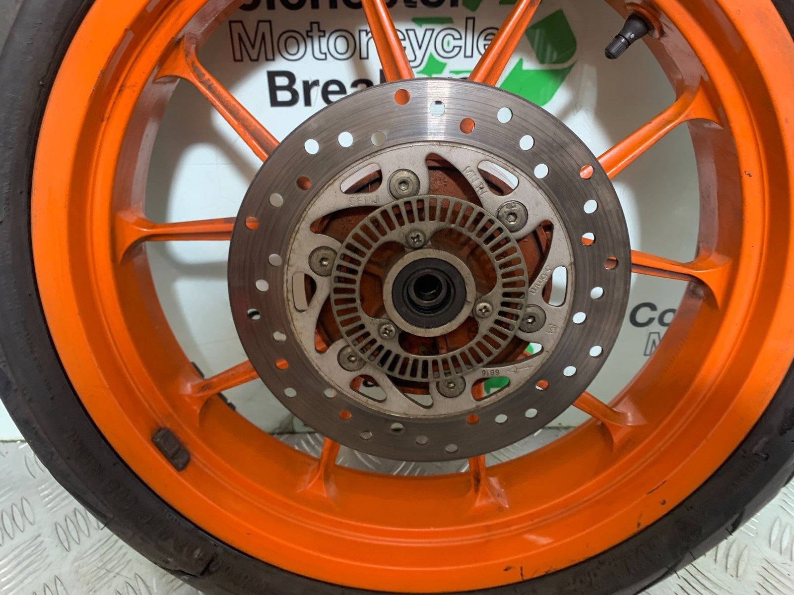 KTM RC125 RC 125 RC REAR WHEEL AND DISC    2014 2017 (CMB1199)