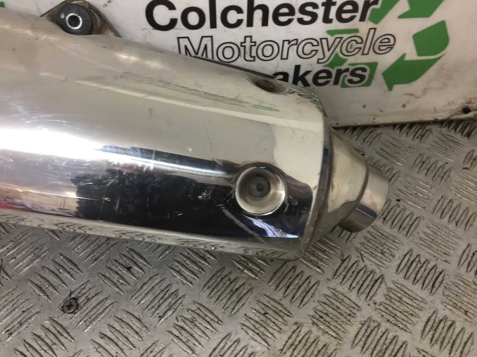 HONDA XL1000 VARADERO LEFT SILENCER   YEAR 2004 (STOCK 764)