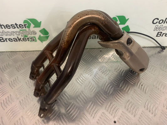 TRIUMPH 675 STREET TRIPLE RX EXHAUST DOWNPIPES   YEAR 2015-2017  (STOCK 971)