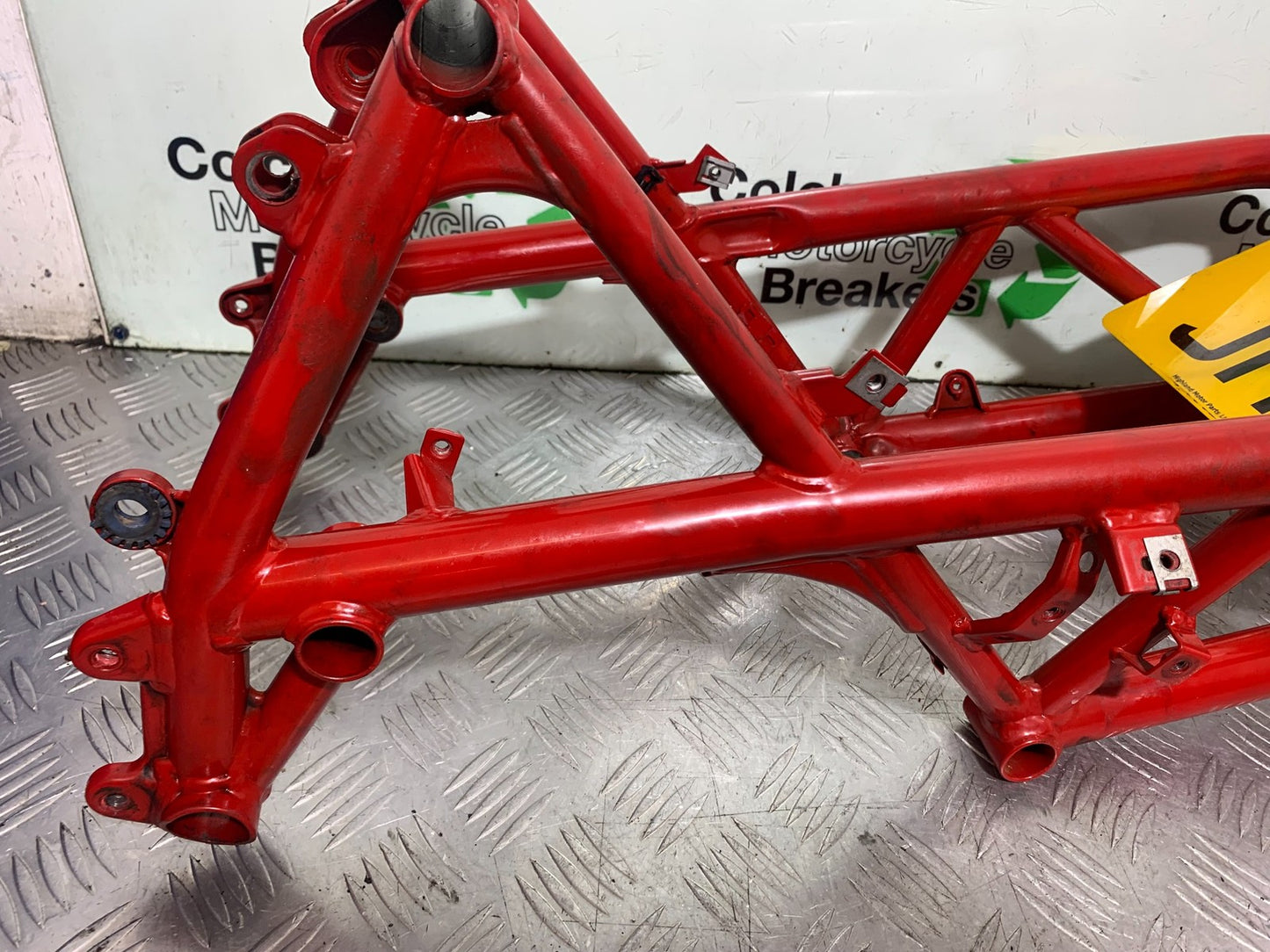 DUCATI 1198 S FRAME REG LOG BOOK  YEAR 2009-2011 (CMB1219)