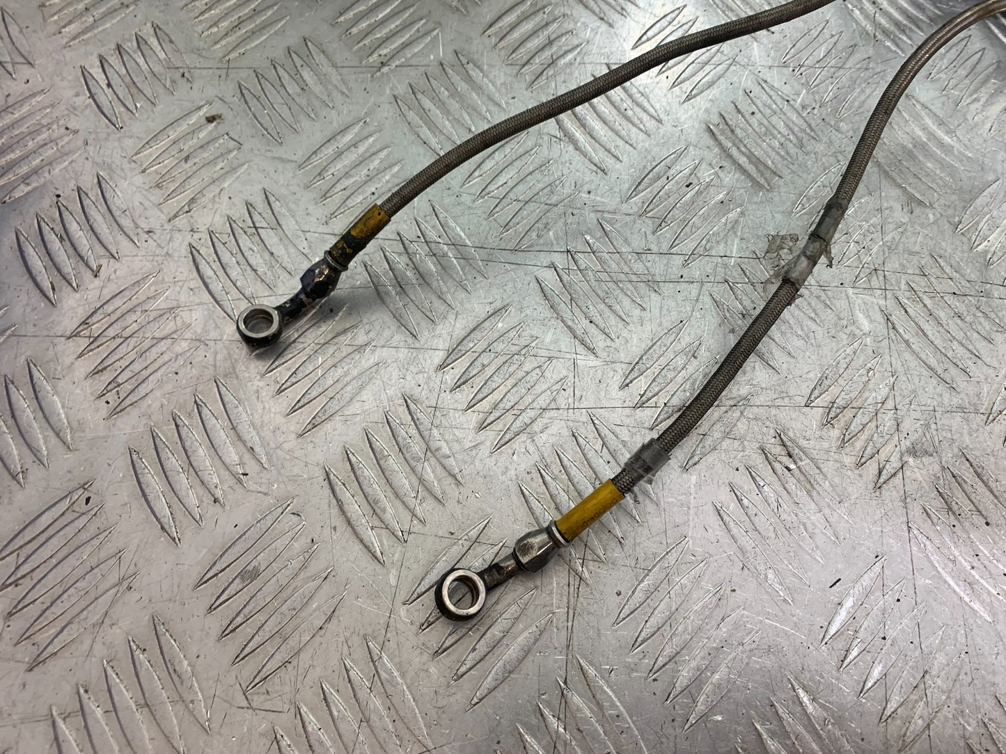 KAWASAKI ZX9R ZX9 C FRONT BRAKE LINES  YEAR 1998-99 (CMB1213)
