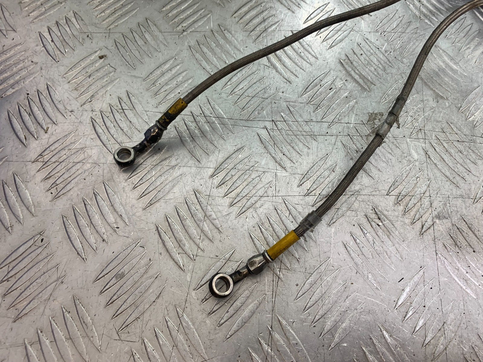 KAWASAKI ZX9R ZX9 C FRONT BRAKE LINES  YEAR 1998-99 (CMB1213)